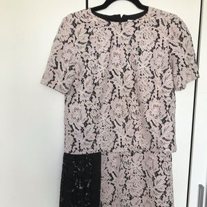 MSGM Pink Lace Dress Size 38